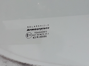 RENAULT Trafic II (2001–2014) Fenster Scheibe Tür vorne 8200005500 - 3