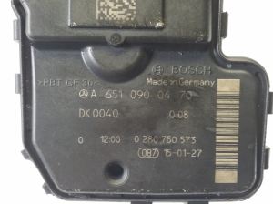 Mercedes Benz C-Class 204 (2007–2014) Gaasiklapp A6510900470 - 4