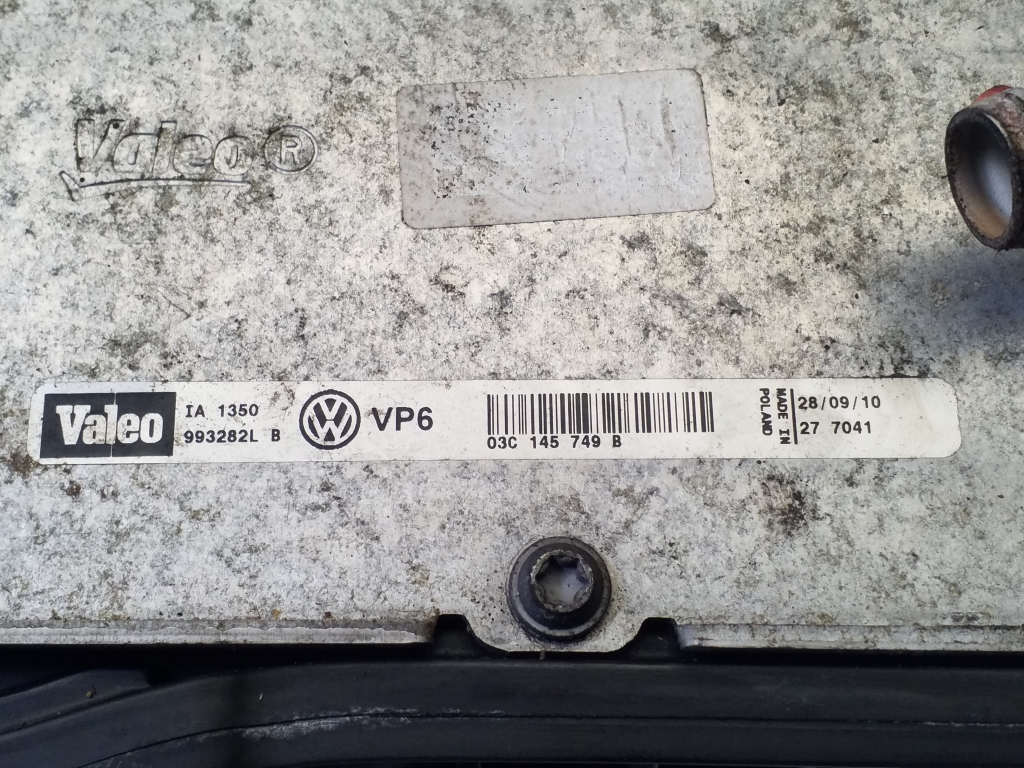 VOLKSWAGEN Golf 6 generation (2008-2015) Sání sacího potrubí 03C129711AD 21914814