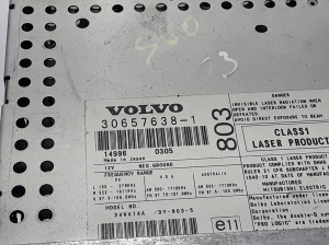 VOLVO S60 I (2000–2009) Radio (head unit) 30657638 - 2