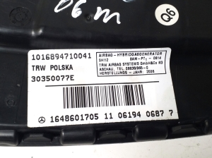 Mercedes Benz S-Class 221 (2005–2013) Priekšējā sēdekļa drošības spilvens A1648601705 - 3