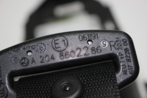 Mercedes Benz C-Class 204 (2007–2014) Eesmine turvavöö A2048602286 - 3