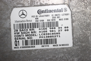Mercedes Benz S-Class 221 (2005–2013) Control unit A1669003400 - 4