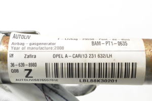 Opel Zafira B (2005–2014) Katuse turvapadi 366398980 - 2
