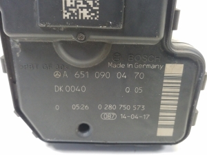 Mercedes Benz C-Class 205 (2014–2021) Gaasiklapp A6510900470 - 2