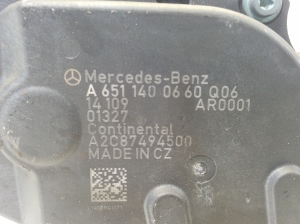 Mercedes Benz C-Class 205 (2014–2021) EGR-klapp A6511400660 - 2