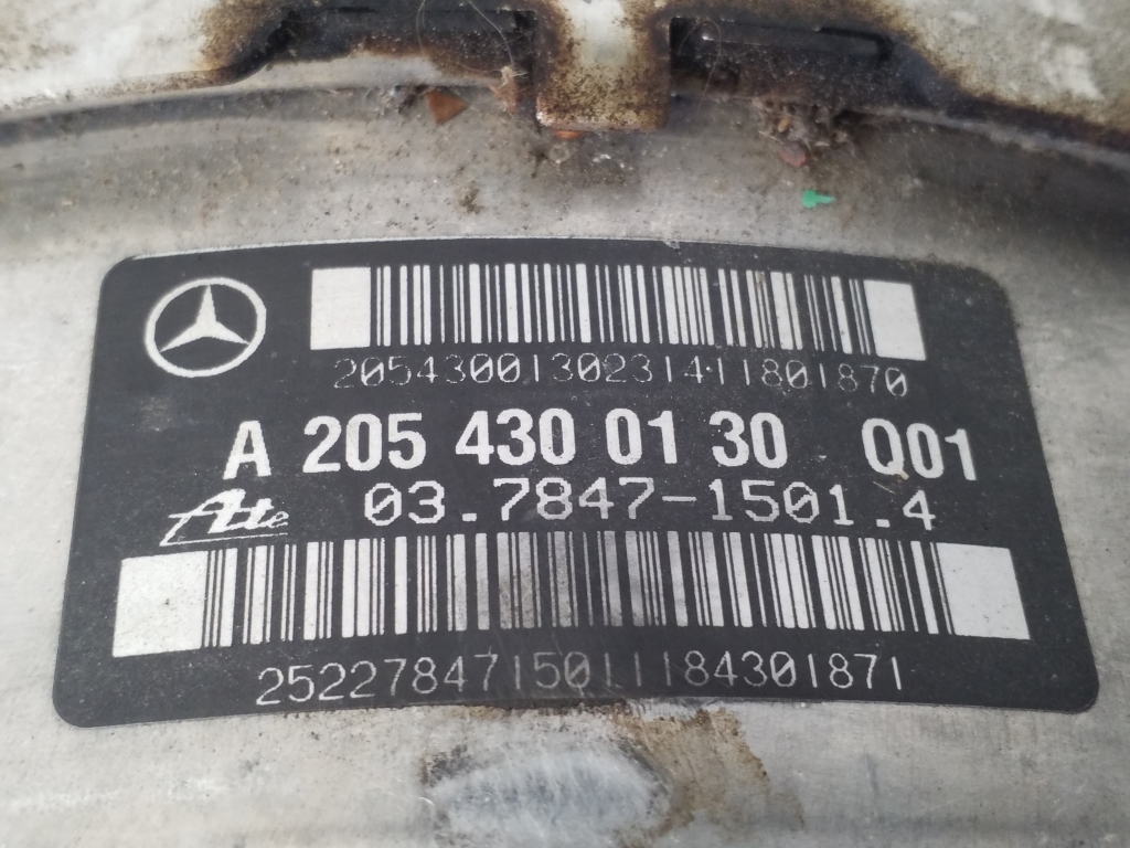 MERCEDES-BENZ C-Class W205/S205/C205 (2014-2023) Servoamplificator de frână A2054300130 21915462