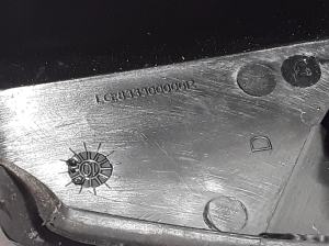 RENAULT Megane III (2008–2016) Abdeckung Kotflügel hinten 833300006R - 3