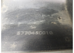 Subaru Forester SH (2007–2013) Heckstoßstange 57704SC010 - 4