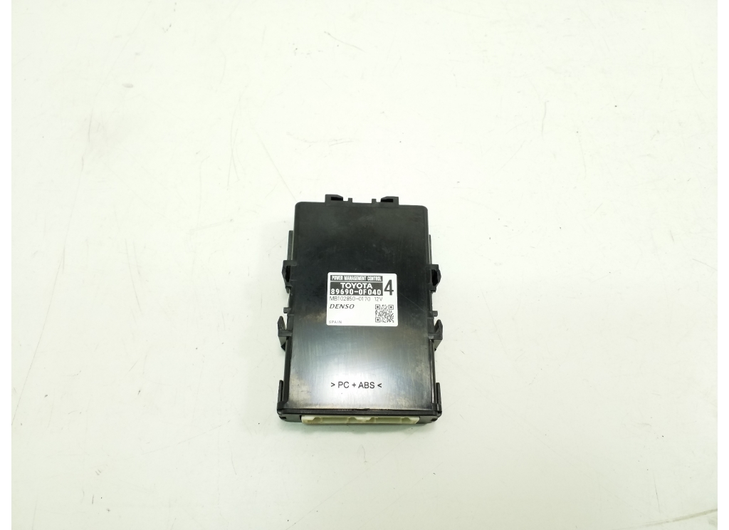 TOYOTA Verso 1 generation (2009-2015) Relays 896900F040 20415825