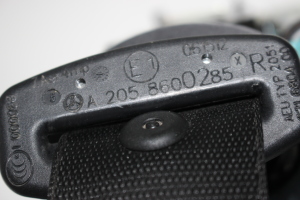 Mercedes Benz C-Class 205 (2014–2021) Eesmine turvavöö A2058600285 - 2