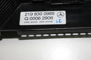 Mercedes Benz CLS-Class 219 (2004–2010) Heater control panel A2198300985 - 2