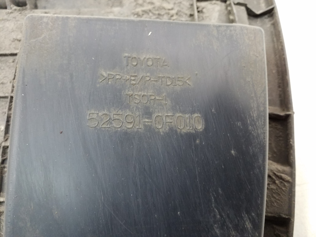 Used TOYOTA Verso Rear part of the rear wing 525910F010