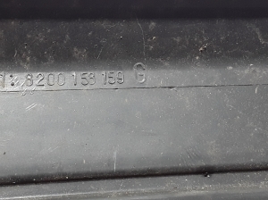 RENAULT Scenic (2003–2010) Luftleitblech für den Kühler 8200158159 - 3