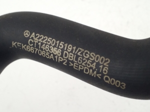 Mercedes Benz S-Class 222 (2013–2020) Šļūtene A2225015191 - 2