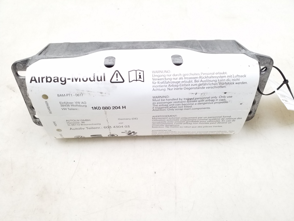 VOLKSWAGEN Golf 5 generation (2003-2009) Airbag SRS pentru bord 1K0880204H 25076946