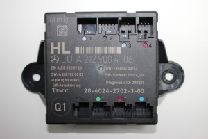   Rear side door control unit 