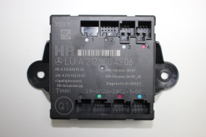   Rear side door control unit 