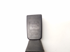  Rear seat belt buckle 