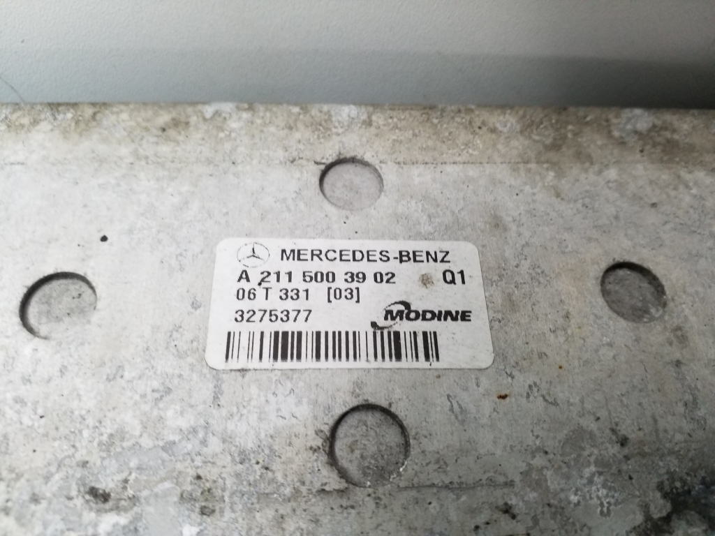 MERCEDES-BENZ CLS-Class C219 (2004-2010) Välijäähdyttimen jäähdytin A2115003902 20416050