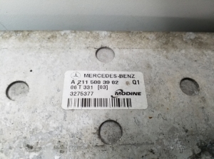 Mercedes Benz CLS-Class 219 (2004–2010) Ladeluftkühler A2115003902 - 3