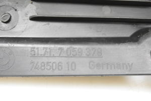BMW 3 SERIES E90 (2004–2013) Priekšējā apakšspārna aizmugurējā daļa 51717059378 - 2
