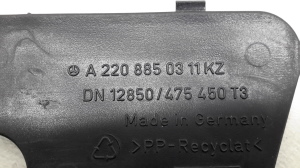 Mercedes Benz S-Class 220 (1998–2005) Front bumper inner frame A2208850311 - 3