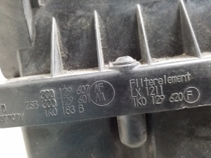 Volkswagen Golf V (2003–2009) Luftfiltergehäuse 3C0129601AM - 3