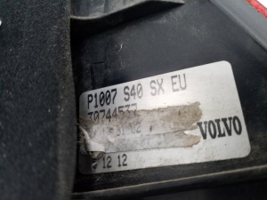 VOLVO S40 II (2004–2013) Eckleuchte hinten 30744537 - 3