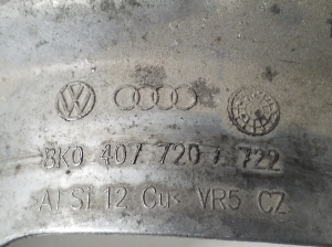 AUDI S4 (2008–2015) Antriebswellenabdeckung vorne 8K0407720 - 2