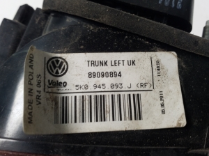 Volkswagen Golf VI (2008–2013) Rückleuchte Heckleuchte innen 5K0945093J - 4