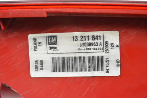 Opel Corsa D (2006–2014) Eckleuchte hinten 13211841 - 3