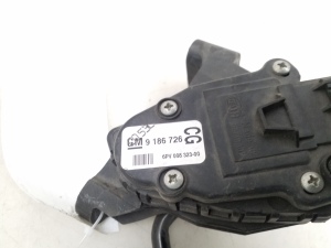 Opel Vectra C (2002–2008) Accelerator pedal 9186726 - 3