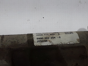 Dacia Lodgy (2012–2026) Steering rack 490017454R - 3
