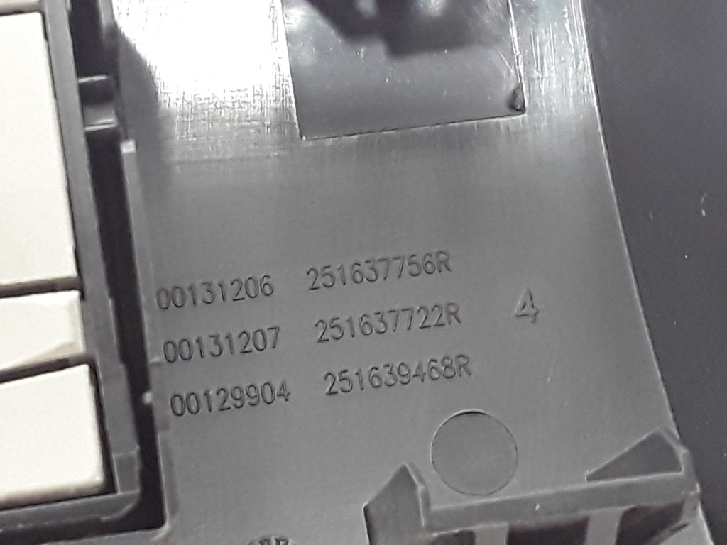 DACIA Lodgy 1 generation (2013-2024) Veidrodėlių reguliavimo jungiklis 251637756R 22401634