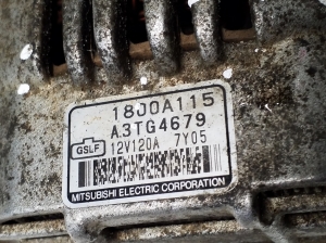 Mitsubishi Pajero IV (2006–2026) Lichtmaschine 1800A115 - 4