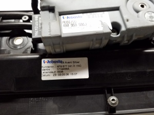 AUDI A6 C6 (2004–2011) Jumta lūka un tās detaļas 4F9877041H - 2