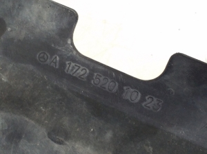 Mercedes Benz SLK-Class 172 (2011–2026) Front underbody protection A1725201023 - 3