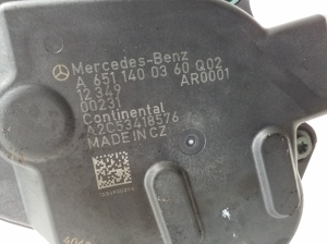 Mercedes Benz SLK-Class 172 (2011–2026) Ventil Abgasrückführung A6511400360 - 3