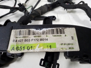 Mercedes Benz SLK-Class 172 (2011–2026) Engine wiring harness A6510109911 - 2