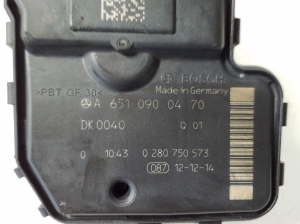Mercedes Benz SLK-Class 172 (2011–2026) Accelerator valve A6510900470 - 3