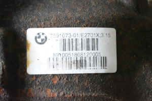 BMW 3 SERIES E90 (2004–2013) Rear differential 7591073 - 3