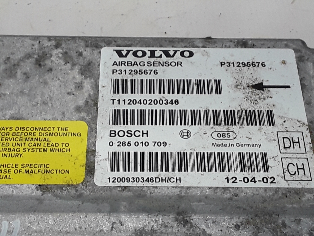 VOLVO V70 3 generation (2007-2020) Блок SRS 31295676 22402934