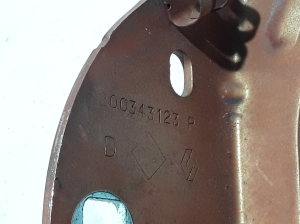 RENAULT Twingo II (2007–2014) Hood hinge 8200343123 - 3