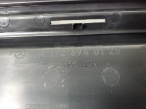 Mercedes Benz SLK-Class 172 (2011–2026) Trunk interior trim A1726940125 - 2
