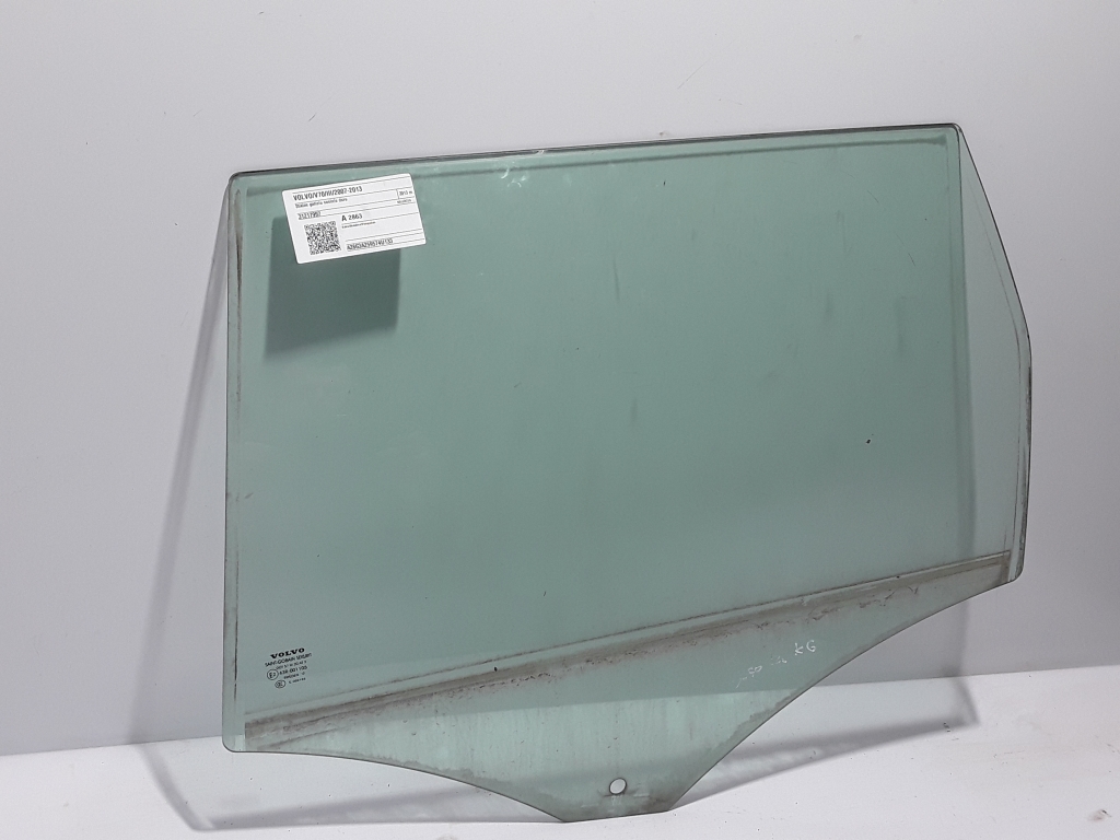 VOLVO V70 3 generation (2007-2020) Kreisās puses bīdāmo durvju stikls 31217993 22402294
