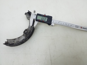 Mercedes Benz CLS-Class 219 (2004–2010) Handbremsbacken A2304200320 - 5