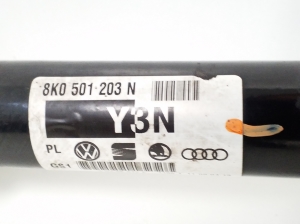AUDI S4 (2008–2015) Cardan arrière et ses pièces 8K0501203N - 2