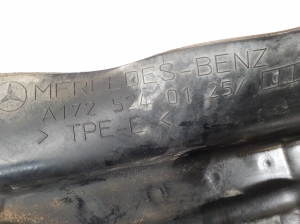 Mercedes Benz SLK-Class 172 (2011–2026) Schalldämmung A1725240125 - 2