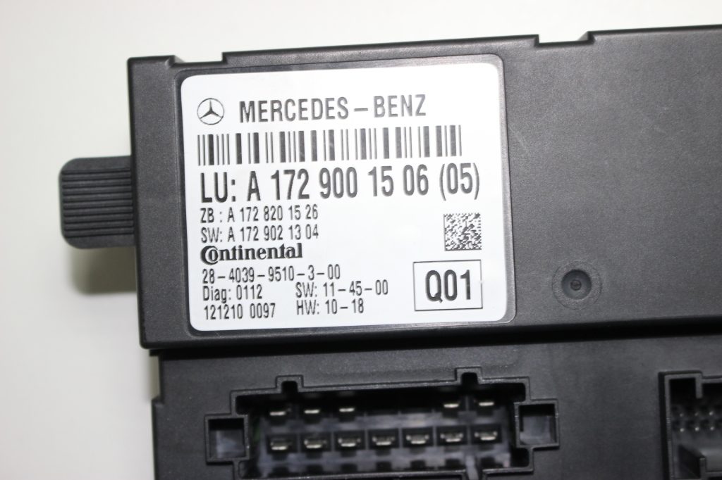 MERCEDES-BENZ SLK-Class R172 (2011-2020) Kiti valdymo blokai A1729001506 21916301